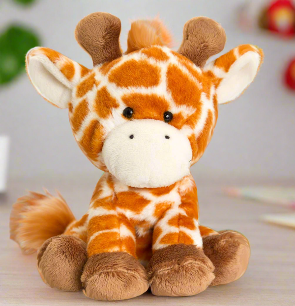 Giraffe plush soft toy keel toys baby giraffe pippins stuffed jungle animal kids birthday gift party bag filler