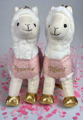 Personalsied LLama Confetti Plush toy