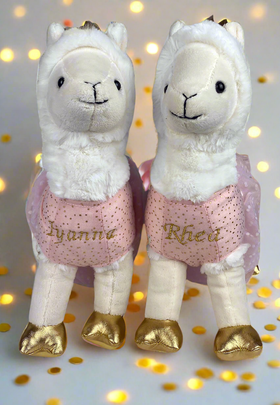 Personalsied LLama Confetti Plush toy