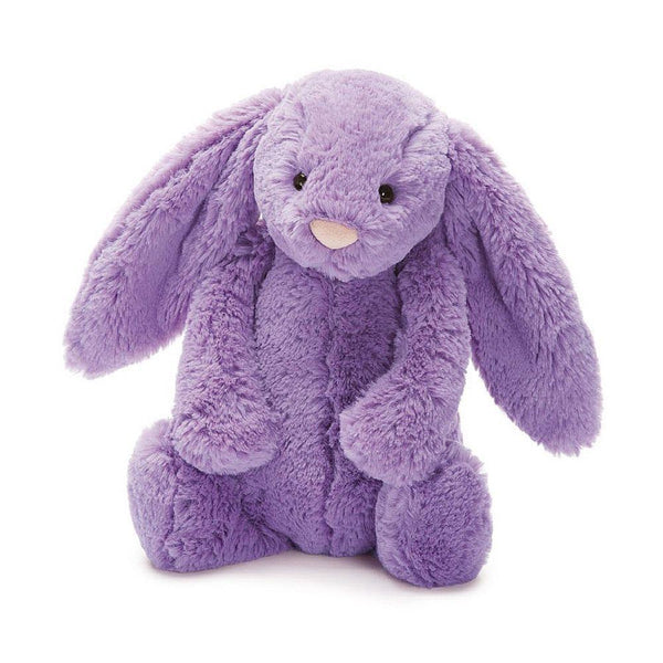 Large Cuddly Bashful Long Eared Baby Bunny Rabbit - Purple 41cm - instige.myshopify.com