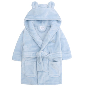 Baby Blue Hooded Dressing Gown (6-24 Months)