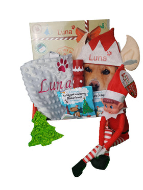Personalised Dog Christmas Eve Gift Box 2020