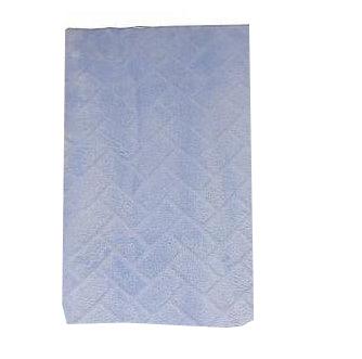 Snuggle Baby Embossed Jacquard Flannel Wrap- Blue