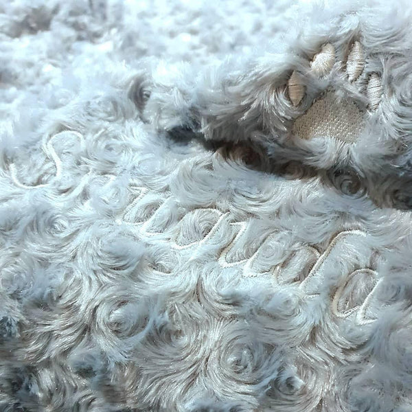 Personalised Pet Blanket - Grey - instige.myshopify.com