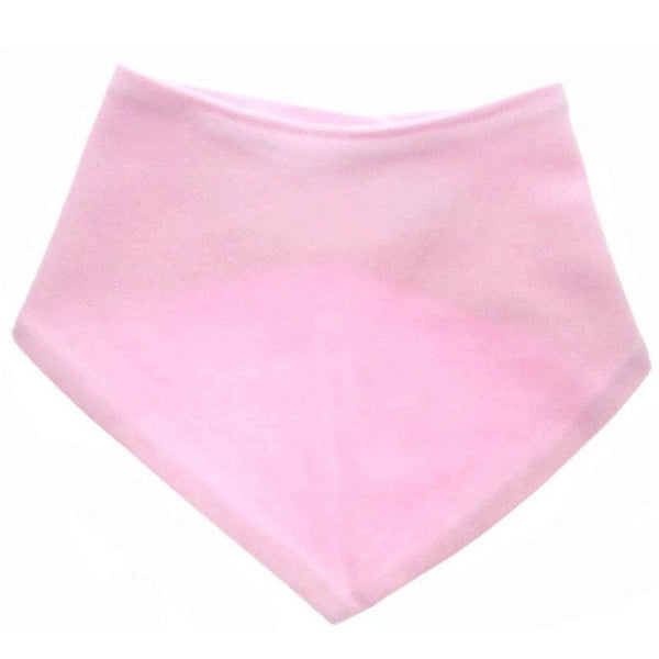 Plain Pink Bandana Bib - instige.myshopify.com