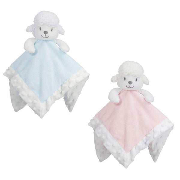 Personalised baby Mink & Bubble lamb comforter, Baby Shower, Maternity Gift - SnugDem Boogums