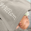 Personalised Baby Cellular blanket