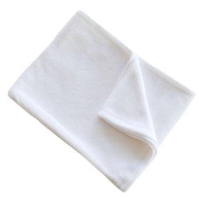 Plain White Fleece Wrap