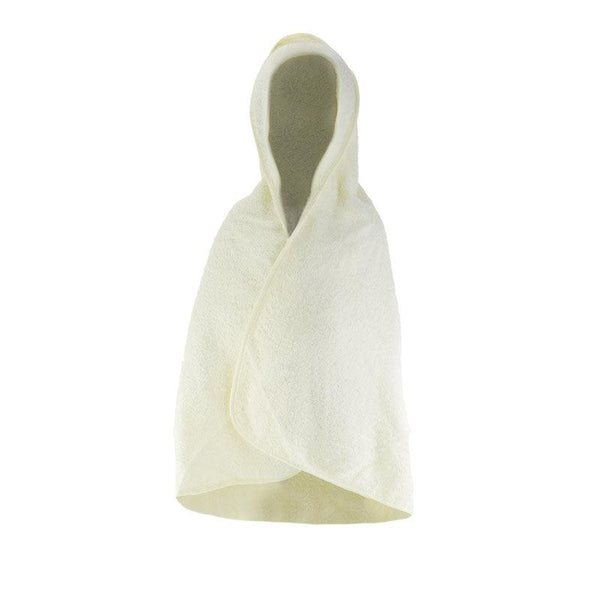 Plain Cream Hooded Robe - instige.myshopify.com