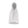 Plain White Hooded Robe