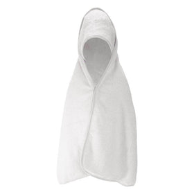 Plain White Supersoft Hooded Robe