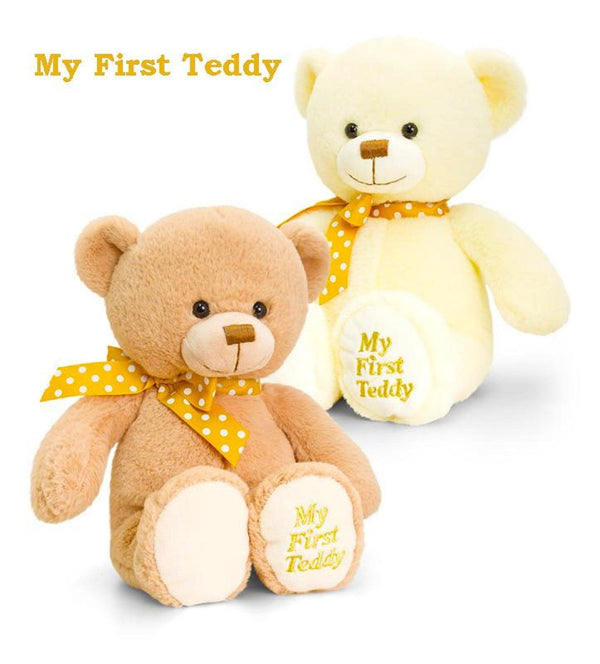Supersoft My First Teddy - Keel Toys - SnugDem Boogums