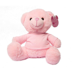 ROSA TEDDYBÄR MIT T-SHIRT 25 CM