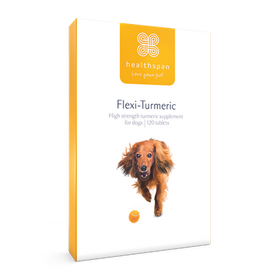 Flexi-Turmeric For Dogs - 120 Tablets