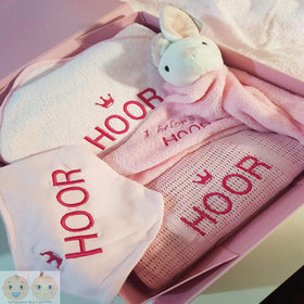 Personalised New Born Gift Bundle - Pink
