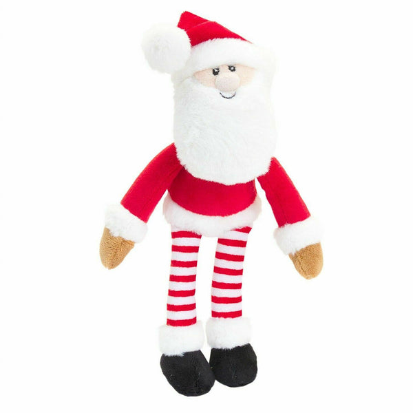 Christmas Dangly Cuddly Soft Santa 12cm - instige.myshopify.com