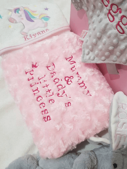 Rose Fur Baby Fleece Blanket - Pink - instige.myshopify.com