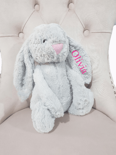 Large Bunny Rabbit - Grey - SnugDem Boogums
