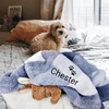 Personalised dog blanket - snugdem boogums