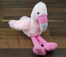 Flamingo Soft Beanie Toy -Keel Toys  14cm