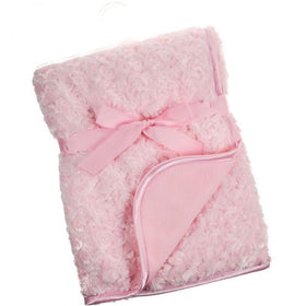 Rose fur Blanket-Pink