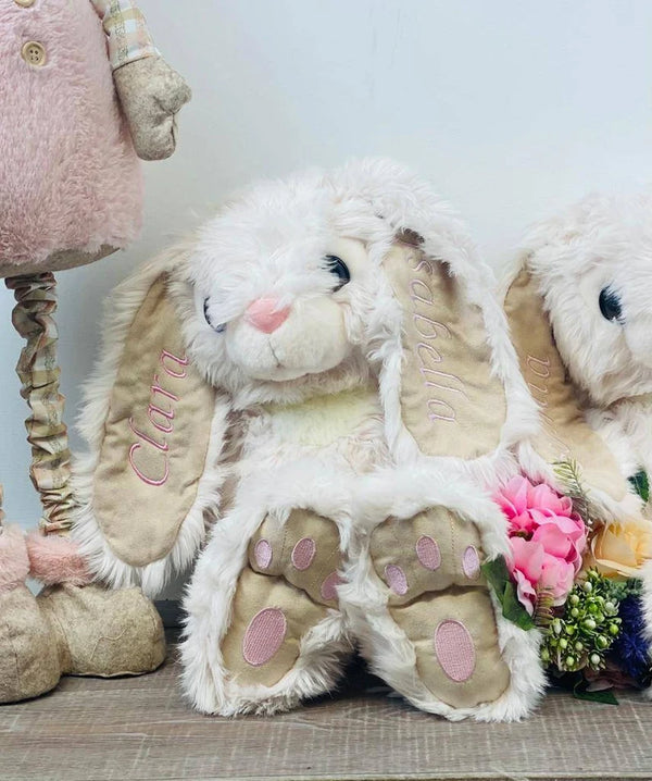 Personalised Long ear Bunny Rabbit by Keel Toys - SnugDem Boogums
