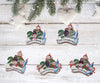 2021 Personalized Santa Claus Family Syringe Ornament DIY Christmas Tree Hanging_Keel Toys