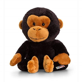 Chimpanzee  Soft Beanie Toy-Keel Toys  14cm