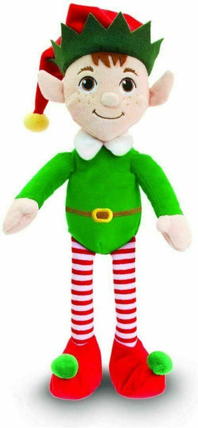 Keel Toys DANGLY Green ELF Soft Toy Plush