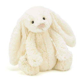 Large Cuddly Long Eared Baby Bunny Rabbit - Cream 41cm