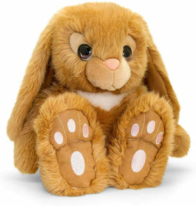 Patch Foot Cuddle Bunny 35cm Sitting / 50cm Tall-Keel Toys