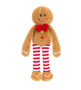 Christmas Dangly Cuddly Soft Ginger Bread man